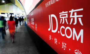JD.com calls spike near new highs