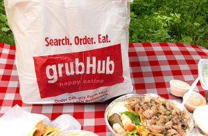 GrubHub call buyers post 400% profit