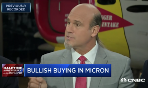 $MU calls rack up gains at highs