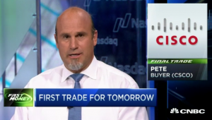 $CSCO calls spike 4-fold overnight