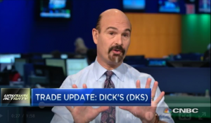 $DKS calls up sevenfold overnight