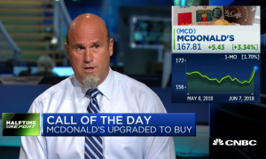 $MCD calls soar in one-day play