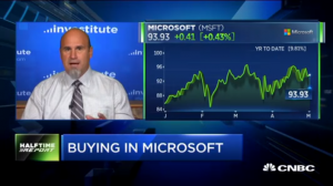 $MSFT breaks out, calls double