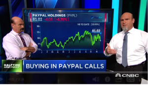 Calls ring up profits with $PYPL