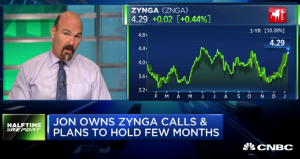 $ZNGA calls turn quick gains