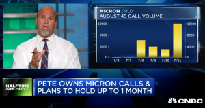 $MU calls turn quick profits