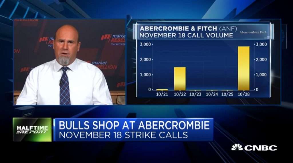 Pete Najarian Sees Unusual Option Activity in $ANF and $VALE