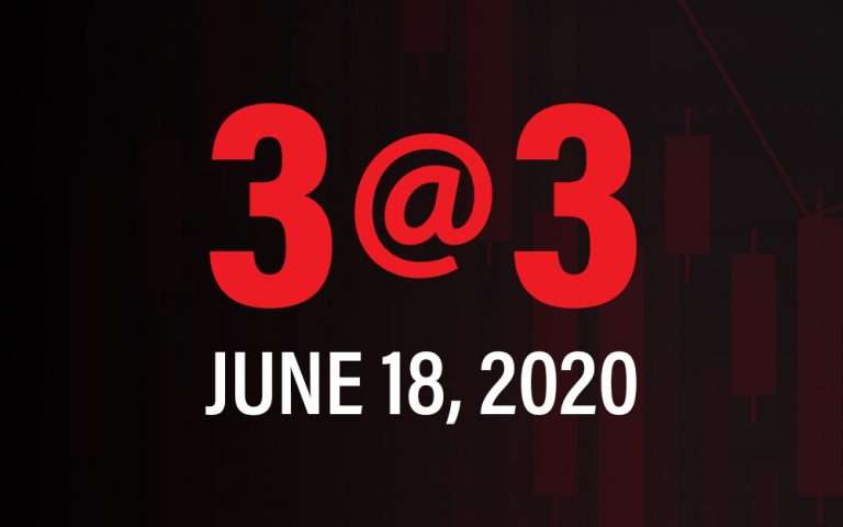3@3 With Jon Najarian – June 19, 2020