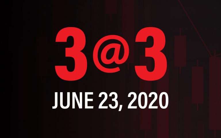 3@3 With Jon Najarian – June 23, 2020