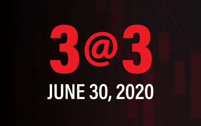 3@3 With Jon Najarian – June 30, 2020
