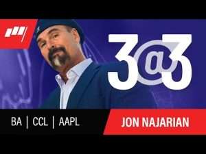 3@3 with Jon Najarian – July 20, 2021 – BA, CCL, AAPL