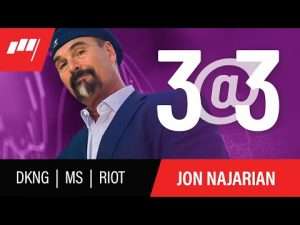 3@3 with Jon Najarian – July 22, 2021 – DKNG, MS, RIOT