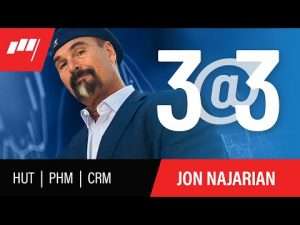 3@3 with Jon Najarian – September 3, 2021 – HUT, PHM, CRM