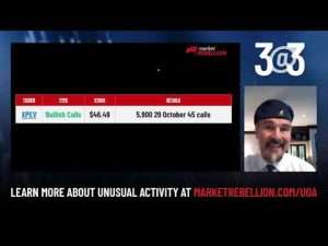 3@3 With Jon Najarian – October 25 –