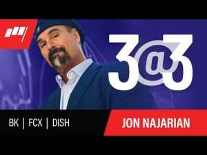 3@3 With Jon Najarian – November 11 – $BK $FCX $DISH