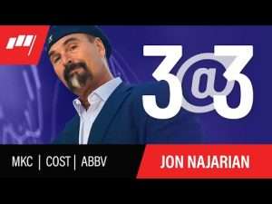 3@3 With Jon Najarian 28 – December 10 – $MKC $COST $ABBV