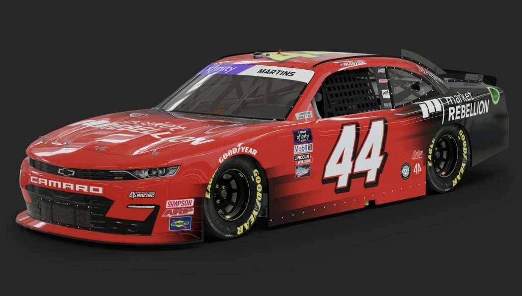 Market Rebellion expanding its partnership with Alpha Prime Racing for the 2022 NASCAR Xfinity Series