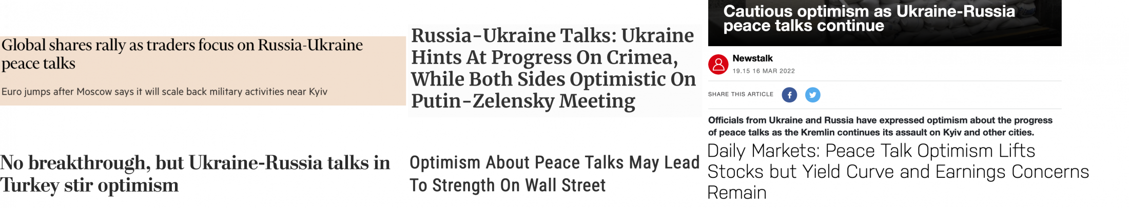 Ukraine Peace Talks