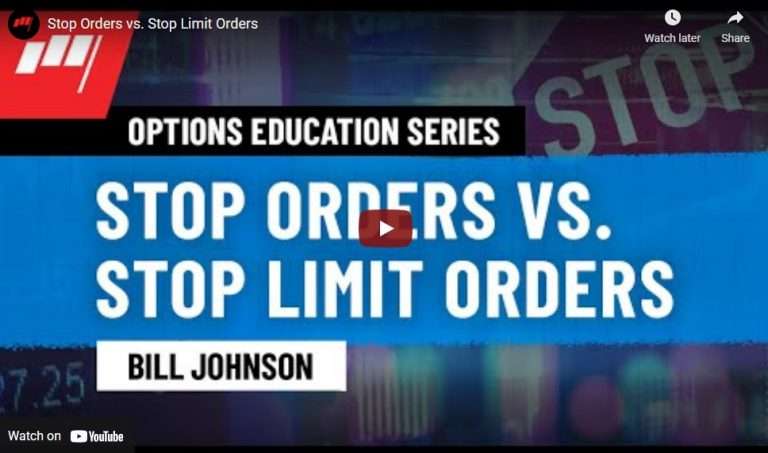 Stop Orders vs. Stop Limit Orders