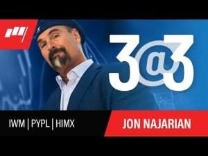 3@3 LIVE with Jon Najarian- April 29- $IWM $PYPL $HIMX