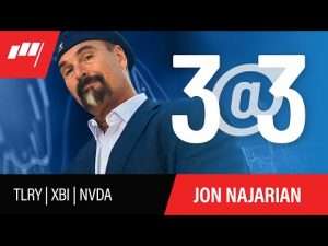 3@3 LIVE with Jon Najarian- April 18- $TLRY $XBI $NVDA