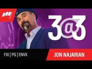 3@3 LIVE with Jon Najarian- May 3- $FXI $PG $ENVX