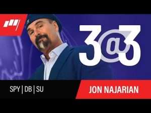 3@3 LIVE with Jon Najarian- June 13- $SPY $DB & $SU