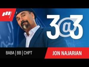 3@3 with Jon Najarian- July 28- $BABA $BB & $CHPT