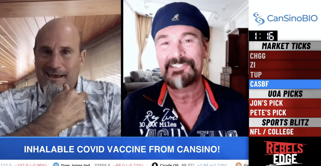 Pete Najarian is Skeptical of New Inhalable Covid Vaccine (UOA)