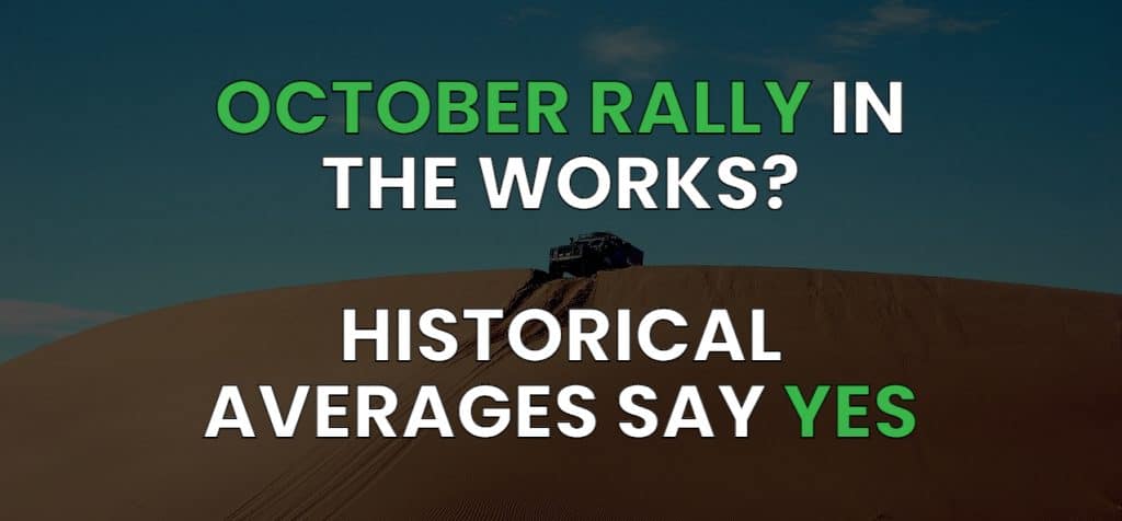 October Rally in the Works? S&P 500 Historical Averages Say Yes